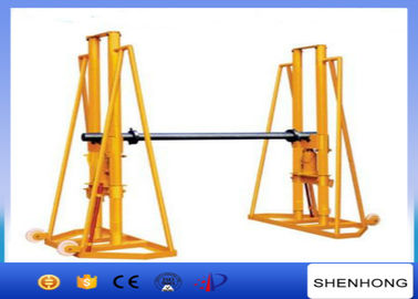 Lightweight Hydraulic Cable Jack Stand 3200Mm - 3600Mm Reel Diameter